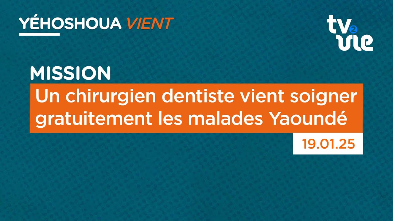 Thumbnail of video: Un chirurgien dentiste vient soigner gratuitement les malades Yaoundé