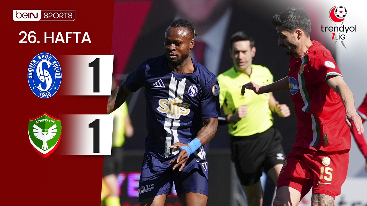 Sarıyer vs Amed Sportif Faaliyetler Highlights