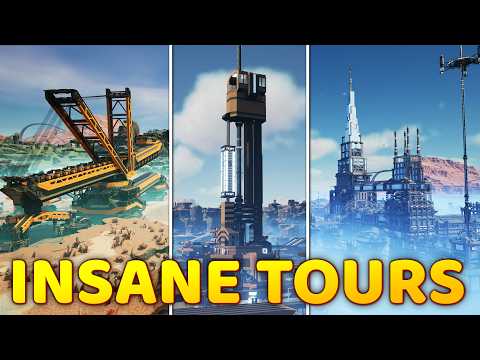 The Most Insane Factory Tours - A Year of Satisfactory