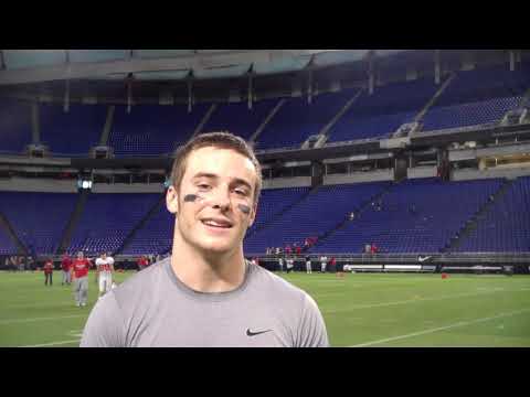 Post-Game Interview w/SJU Junior Linebacker John Stanton - 2009 Augsburg