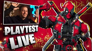 DEADPOOL TESTING | Early Access + Season 5 LIVE | Marvel Rivals Playtest Gameplay