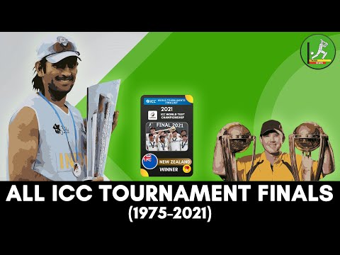 ICC Trophy Winners list | Team with Most ICC Final | Cricket Records