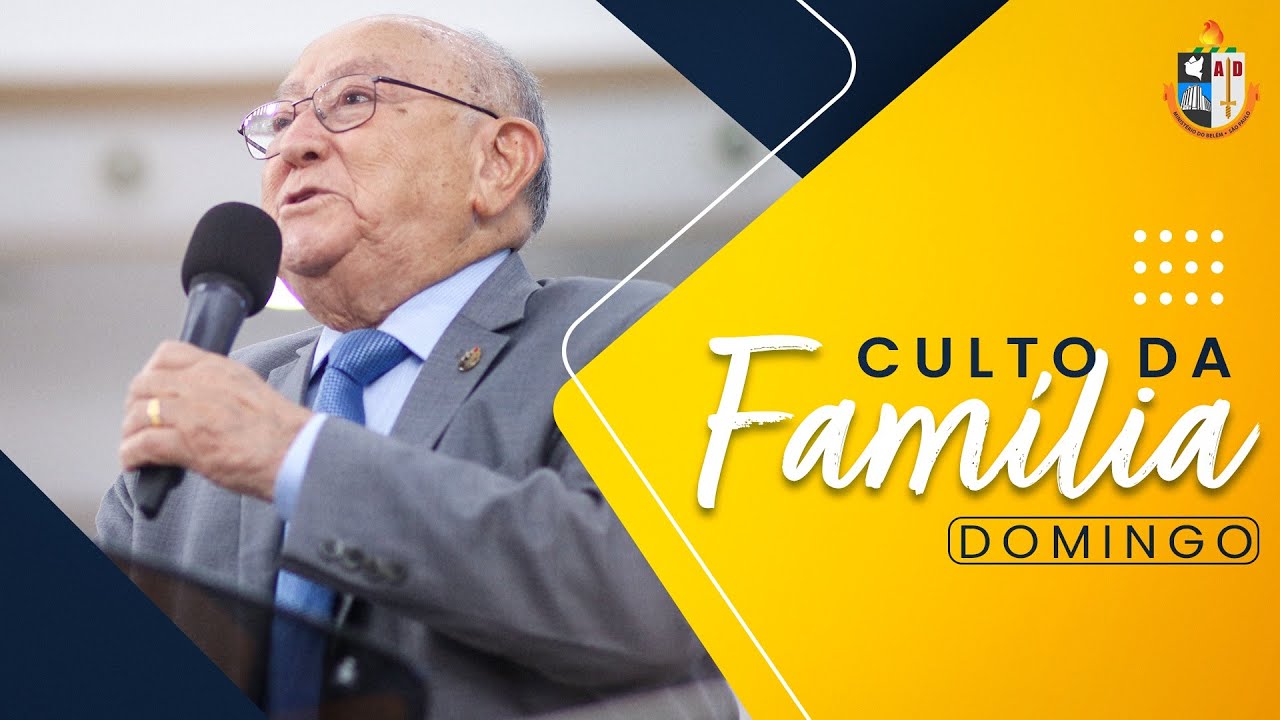 CULTO DA FAMÍLIA | 13/10/2024 | TV AD BELÉM