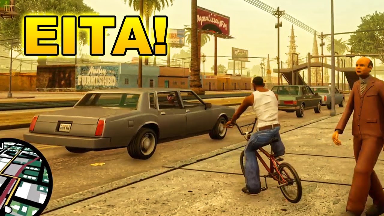 GTA TRILOGY RECEBEU UMA ATUALIZAÇÃO GIGANTE!
