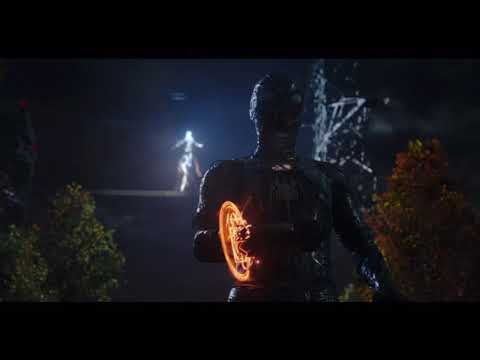 Spider-Man No Way Home All Black & Gold suit Scenes From the Trailer
