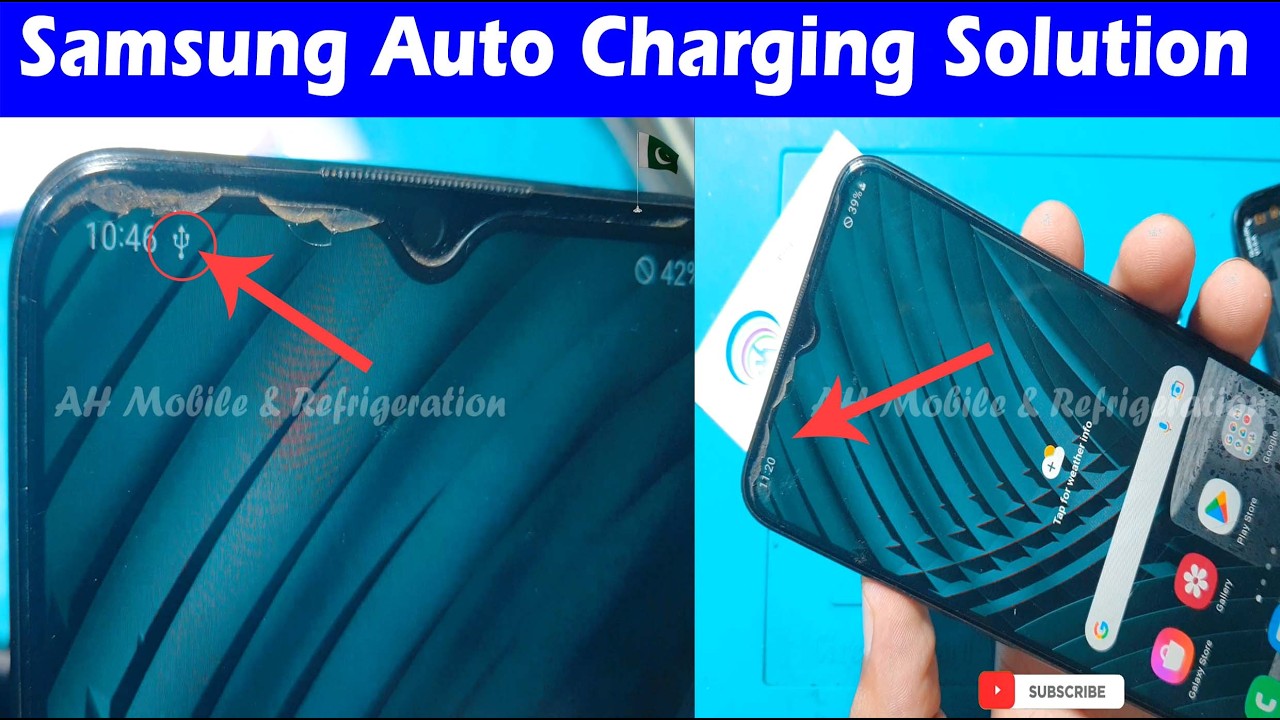 Samsung Auto Charging Connect and Disconnect Problem