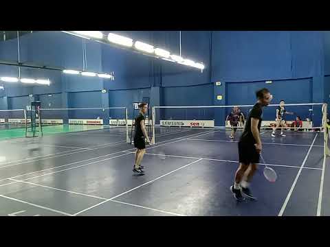 Badminton MuhibbahTeam Men's Double Social Sparring - Jia Hui / Pooi Jing Vs Peneng / Irwan