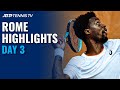 Djokovic Begins Rome Quest; Monfils Returns; Berrettini In Action | Rome 2021 Day 3 Highlights