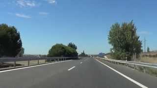 preview picture of video 'Autovía A-62  Burgos - Valladolid'
