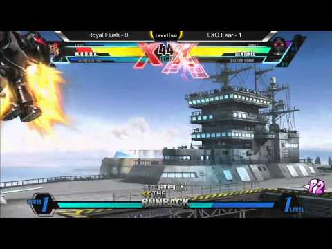 UMvC3 Royal Flush vs LXG Fear - The RunBack New Years Edition