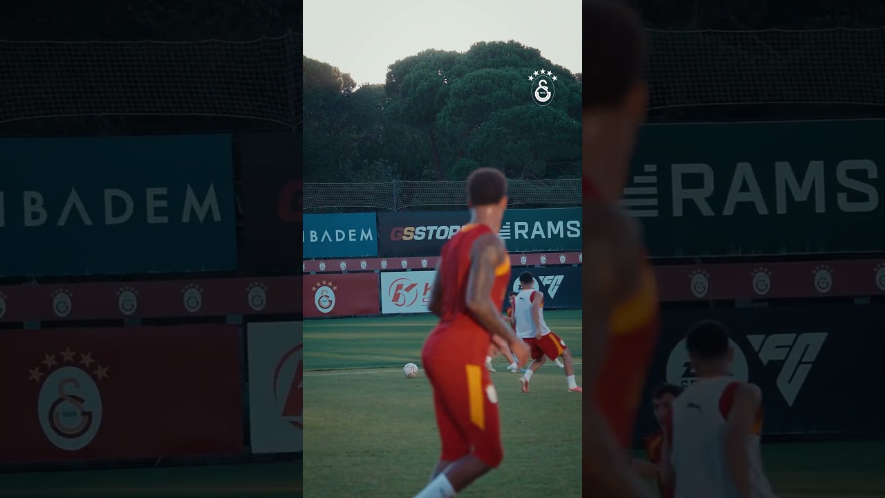 Okan Buruk'tan antrenmanda klas pas
