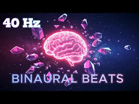 The Genius Mind Access 🧠 40 Hz Gamma Binaural Beat - Maximum Cognition, Focus & Memory