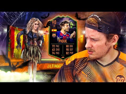 CAN HE PLAY STRIKER?! 90 ULTIMATE SCREAM PIQUE PLAYER REVIEW! FIFA 20 Ultimate Team
