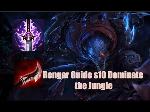 Rengar Jungle Season 10.8 (Dark Harvest One-Shot Build)