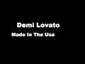 Demi Lovato - Made In The USA (Male ...