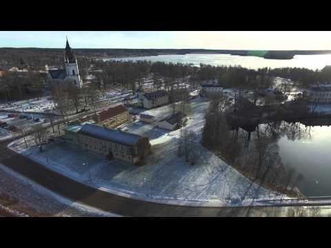 Tur runt kommunhuset Skinnskatteberg