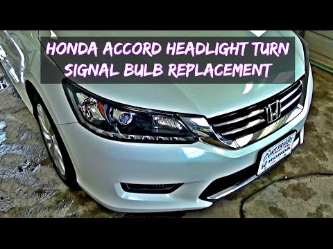 Honda Accord Headlight Bulb and Front Turn Signal Bulb...