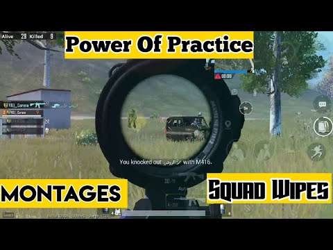 Power Of Practice | PUBG Montages |V6廴Corona | Z2F |