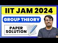 IIT JAM 2024 Paper Solution | Group Theory | IIT JAM Exam By GP Sir