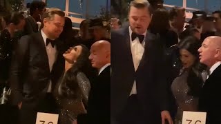 LEONARDO DICAPRIO MEETS JEFF BEZOS &amp; HIS NEW GIRLFRIEND