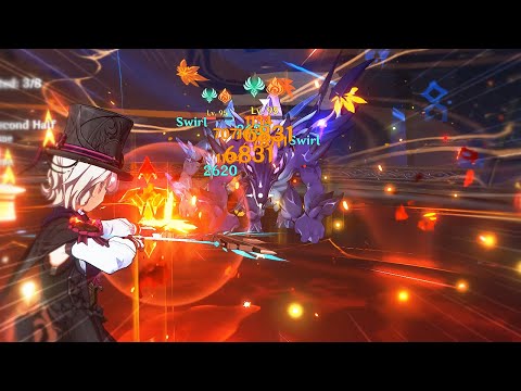 Lyney Mono Pyro with Dehya!?