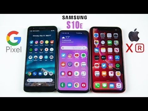 Google Pixel 3a vs Galaxy S10e vs iPhone XR - Full Comparison