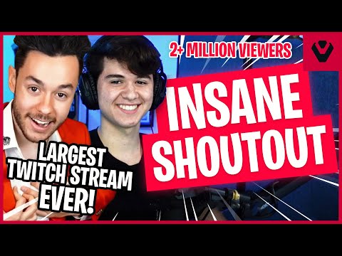 DUOS WITH BUGHA AND THEGREFG? 🤔 (LARGEST TWITCH STREAM SHOUTOUT)