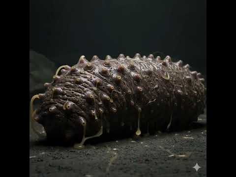 You Won’t Believe What Crawls Out of This Sea Cucumber 😱🐛