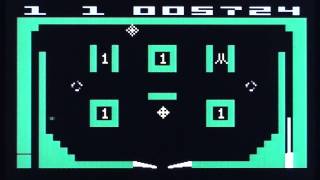 Pinball on TV Boy II (Video Pinball on 2600 VCS)