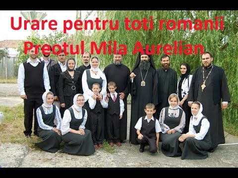Urare pentru toti romanii de la preotul Mila Aurelian din Recas Timis