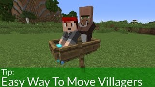 Easiest Way to Move Villagers in Minecraft