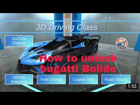 How to unlock Bugatti Bolide gift
