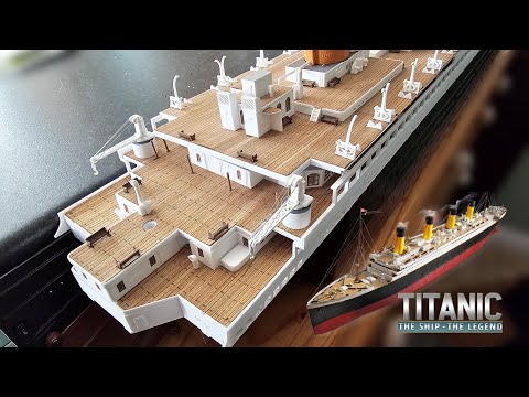 Agora Models Build the RMS Titanic - Pack 17 - Stages 93-98