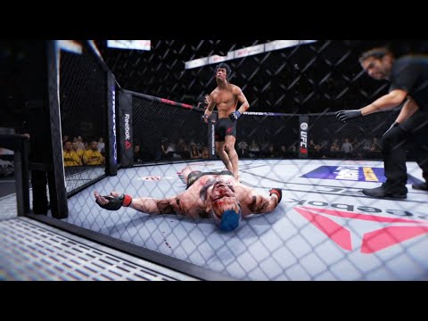 BRUCE LEE VS DEAD WALKER 2 | UFC 3 BRUTAL FIGHT | UFC 3 BLOODY FIGHT | UFC 3 K1 RULES | UFC 3 2020