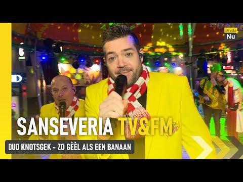 Duo Knotsgek - Zo Gèèl als een banaan [Live op de Alaafterparty] I Sanseveria TV&FM
