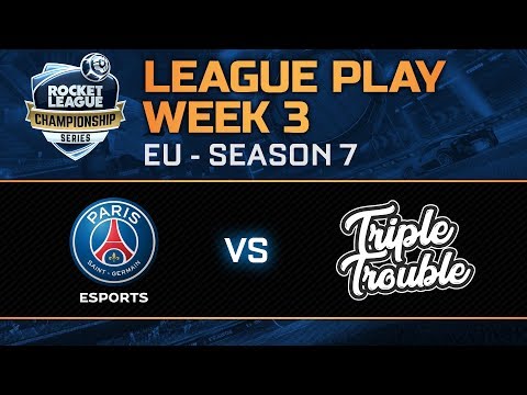 RLCS League Play Week 3 - PSG Esports vs Triple Trouble
