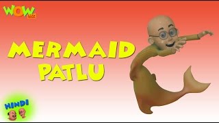 Motu Patlu Cartoons In Hindi |  Animated Series | Mermaid Patlu | Wow Kidz