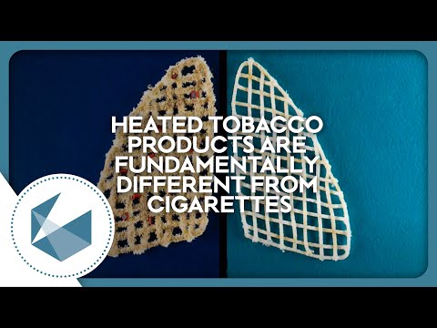 Why are heated tobacco products fundamentally different from cigarettes?