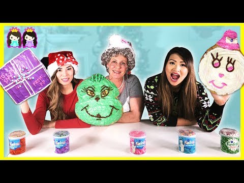 GIANT Size Christmas Cookies Baked for Santa with Princess Squad Video