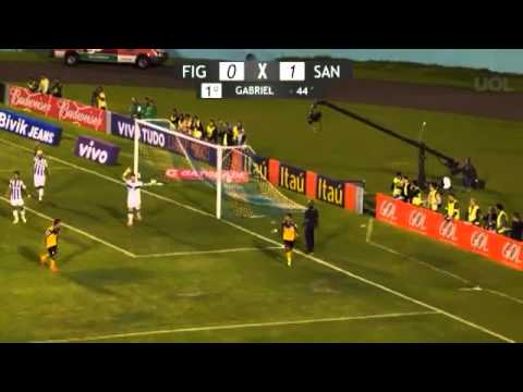 SANTOS FC 2 X 0 Figueirense pela 4ª Rodada Brasileirão 2014