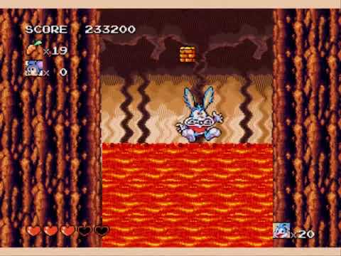 Tiny Toon Adventures: Buster's Hidden Treasure - SECRET STAGE 5 + WACKYLAND 🥕 | SKILLGAMING ✔️