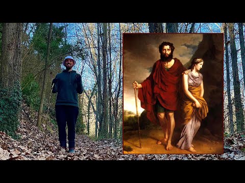 Edipo y su madre - Mitología Griega