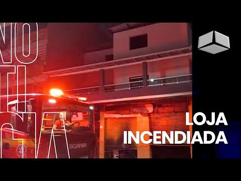 LOJA DE MÓVEIS E ELETRODOMÉSTICOS É INCENDIADA EM SÃO JOÃO DO ORIENTE; POLÍCIA INVESTIGA CRIME