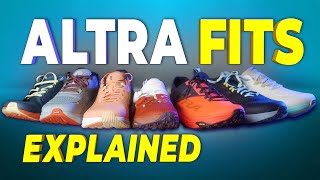 ALL the DIFFERENT FITS of the Altra Line Finally Explained! | Altra Fit Comparison | Run Moore