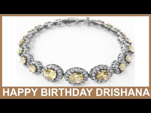 Drishana   Jewelry & Joyas - Happy Birthday