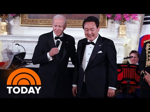 South Korea President sings 'American Pie' at state dinner