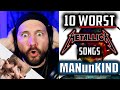 ManUNkind - 10 Worst Metallica Songs Over 10 Days