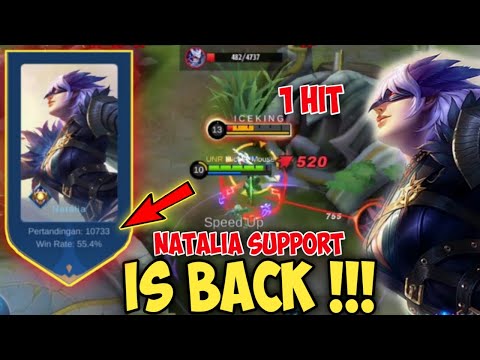 TOP 1 NATALIA GAMEPLAY EPISODE 73 - TOP 1 GLOBAL NATALIA BUILD - MOBILE LEGENDS