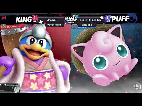 GGxC 8 - Liquid  Hungrybox (Jigglypuff) Vs. Atomsk (King DeDeDe) - Top 64: Winners Round 1