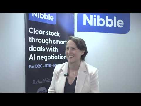 Nibble's CEO and Founder Rosie Bailey at eCommerce Expo